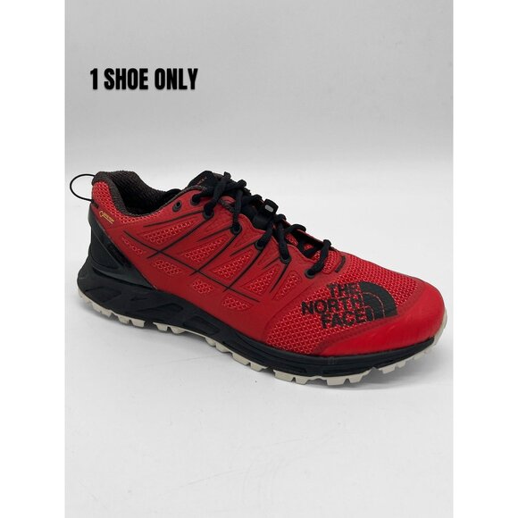 The North Face Mens Size 9 Red Gore-Tex Vibram Sole Trail Running Shoe - Right S - Picture 1 of 8
